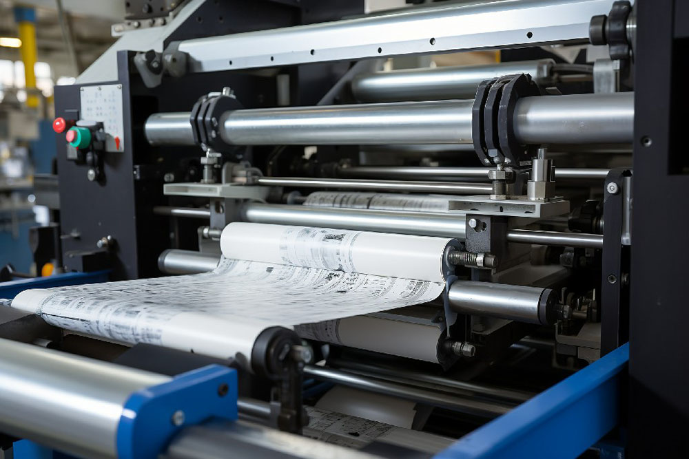 Het label van het huidige label van Hot Explosive - Gildeing fotolithografisch krimpende filmmouwlabel